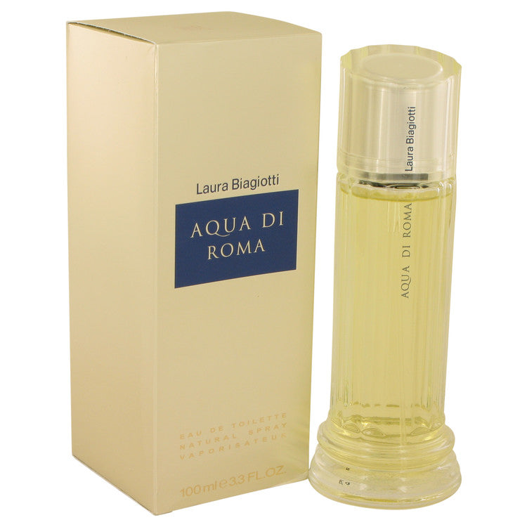 Aqua Di Roma by Laura Biagiotti Eau De Toilette Spray (Unboxed) 1.7 oz Aqua Di Roma by Laura Biagiotti Eau De Toilette Spray (Unboxed) 1.7 oz